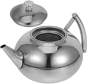 Mobestech Tea Kettle with Built Filter Induction Compatible for Hotels Restaurants Multifunctional Design for Brewing Flower Tea Boiling Water