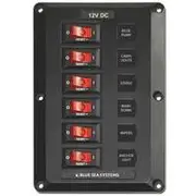 Blue Sea 6 Position, BelowDeck Circuit Breaker Panel