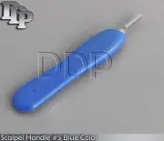 Lot Of 6 Pieces Scalpel Handle #5 with Blue Color Surgical Instruments