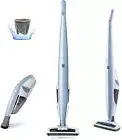 DS1020 16V Cordless Stick Vacuum Lightweight 2-in-1 Handheld, LED Headlight with