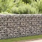 vidaXL Gabion Wall Galvanised Steel 630x30x100 cm BMG