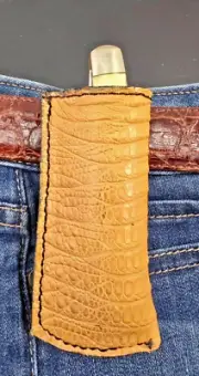 LIZARD SKIN Knife Boker Trapper SHEATH Old Timer Case Knives CUSTOM SHEATH NEW