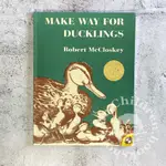 【二手外文】MAKE WAY FOR DUCKLINGS 讓路給小鴨子 書況良好B級兒童繪本原文繪本藝術繪本