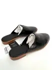 Zara New Leather Flat Shoes Mules UK5 EUR38 US7.5