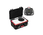 Carrying Case for Xbox Series S, Professional Deluxe Waterproof Case Soft Lining Hard Case with Shoulder for Xbox Series S and Other Accessories Storage