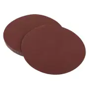 10 Pcs 150Grit Universal Sanding Discs-Round Hook Loop Sandpaper-White Paper Red