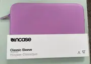 Incase Classic Ariaprene Sleeve for MacBook/Universal Tablet 12" Lavender New