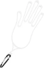 [ARTSEWPLY] Glove Holder Light Bulb Sockets Tail Doilies Bracket Sockets Golf The Hanger Adjustable Plants Body Chain Winter Gloves Men Waist Chain Belt Hat Sockets Wisteria Arc Metal Red