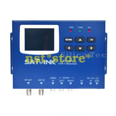 Satlink WS-6990 Single One Channel DVB-T Digital Modulator suits HDMI Foxtel IQ4