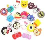 Cute Animal Bite Cable Data Protector Winder Organizer for Phone Data Line Phone Protection Accessories