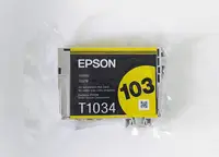 在飛比找Yahoo!奇摩拍賣優惠-EPSON T1034原廠裸裝墨水匣(黃色) No.103 