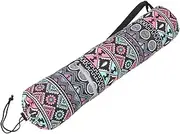 MUSISALY Thick Yoga Yoga Mat Carrier Drawstring Closure Adjustable Strap Gym Bag