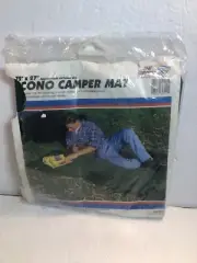 Vintage air green Camping camper Mattress Mat Econo Water Float 1998 NOS inflate