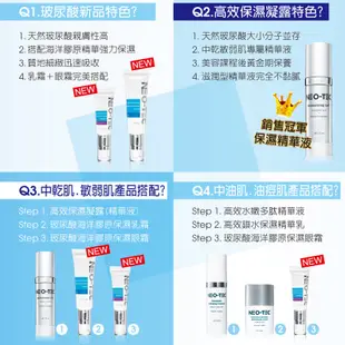 【NEO-TEC 妮傲絲翠】高效保濕凝露15ml2入組(限時*加量10ml保濕凝露不加價)