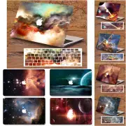 3in1 Rainbow Galaxy Universe Matte HardCase Shell for MacBook Air Pro13 14 15 16