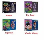 Gelli Slime Baff with Bendable Figure, The Joker Batman Wonder Woman Superman