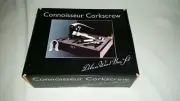 Connoisseur Corkscrew Deluxe Wine tool Set in Wood Gift Box- NEW