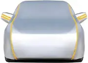 Car Cover for Mazda Mx5 Miata, Windproof, Scratch-Proof and Breathable Full car Cover Summer Waterproof Sun Resistant Zipper Vehicle Protective Tarpaulin