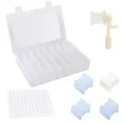 Embroidery Floss Organizer Cross Stitch Thread Organizer-Bobbin Winder 1 Remo...
