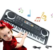 Keyboard Piano Kids 61 Key Electronic Digital Piano Musical Instrument Kit wi...