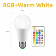 RGBWW E27 Lamp Bulb Remote Control