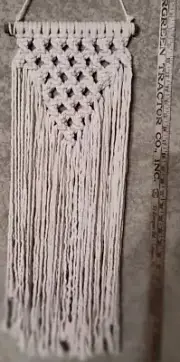 Small/Medium Boho Macrame Wall Hanging Handmade Tapestry