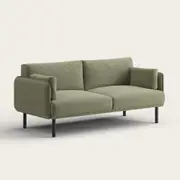 Recess Double Sofa | Office Sofa | Collaboration | Office Lounge, Sage Green