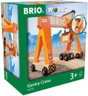Brio 33732 Gantry Crane, 4 Pieces Train Set