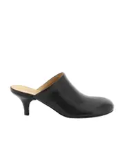 Spilla logo Muller heels 36,37.5,38 Black