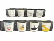 Rae Dunn Wizard of Oz Ceramic Cup Bowl ￼ramekin Set Of 4