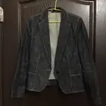 [二手精品衣服]GUCCI單釦牛仔外套/夾克