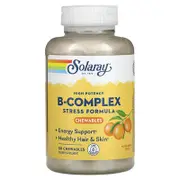 Solaray, High Potency B-Complex, Natural Orange, 50 Chewables