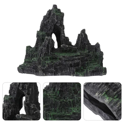 Fish Tank Rest Stone Betta Hideout Fish Tank Accessories Aquarium Shelter
