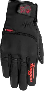 Furygan Jet All Seasons D3O® Evo, gloves waterproof , color: Black/Red , size: L