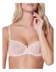 [Simone Perele] Delice Half Cup Bra in Blush