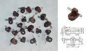 60pcs 3СМ8-1 1-lug Point to Point Wiring Bakelite Terminal Strip T5 Board 11