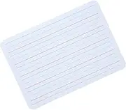 DOITOOL Portable Dry Erase Whiteboard with Lines Learning Writing Board for Office Classroom and Home Use Reusable Small Whiteboard for Teens and Adults