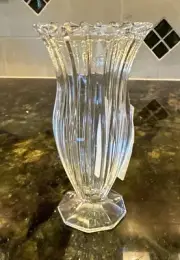 Mikasa Crystal Fanfare Mini Vase Bud Vase 4.5”h 062/615 Germany NIB