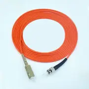 5M Multi-mode Simplex Fiber Patch Cord(62.5/125)-SC to ST