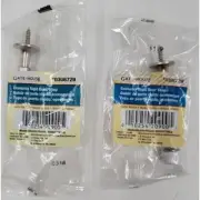 Gatehouse 3" Door Stops Satin Nickel Rigid Baseboard 0308729 Lot of 2