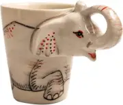 Holder mug coffee tea cup elephant cute chubby shaped Elephant Life Trunk