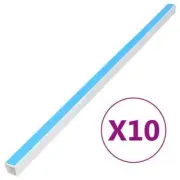 10 PCS Self Adhesive Wire Cover Management Cord Concealer PVC Cable Trunking