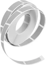 JOINPAYA 1 Roll Scratch Off Stickers Silver Grey Adhesive Film Easy Peel and Stick Labels for Bakeries Parties and Handicraft Projects for Present Wrapping