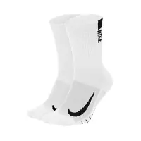 在飛比找Yahoo奇摩購物中心優惠-Nike 襪子 Multiplier 白 黑 中筒襪 長襪 