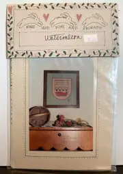 Ewe & Eye & Friends WATERMELON Sampler Cross Stitch Pattern Chart