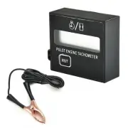 Gauge Motor Tachometer Inductive 2/4Stroke 46*57mm Black Chainsaw Digital