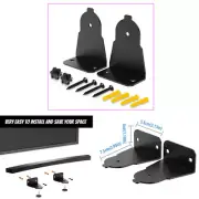 For Samsung Curved Soundbar Mounts Wall Mount Audio Shelf Speaker Wall Bracket