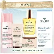 Nuxe "Best-Of" Collection: Very Rose Micellar Water+Reve De Miel Hand & Nail Cream+Huile Prodigieuse Multi-Purpose Dry Oil+Reve De Miel Honey Lip Balm+Creme Fraiche De Beaute 48HR Moisturising Cream 5pcs