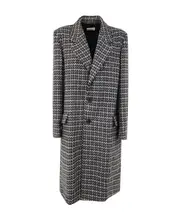 Long-sleeved coat Black