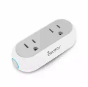Avatar Capsule Dual Control Smart WiFi Plug Amazon Alexa Google Assist 2 Outlets